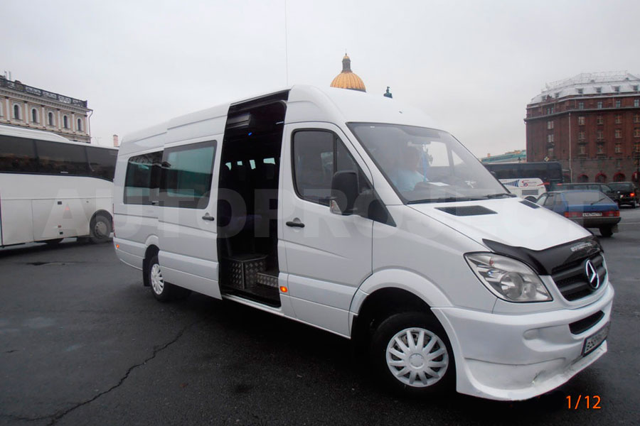 Микроавтобус с водителем для экскурсии